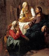 Christ in the House of Martha and Mary johan